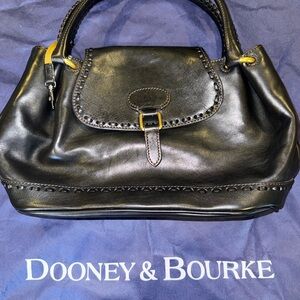 Dooney & Bourke Black Leather Shoulder Bag
